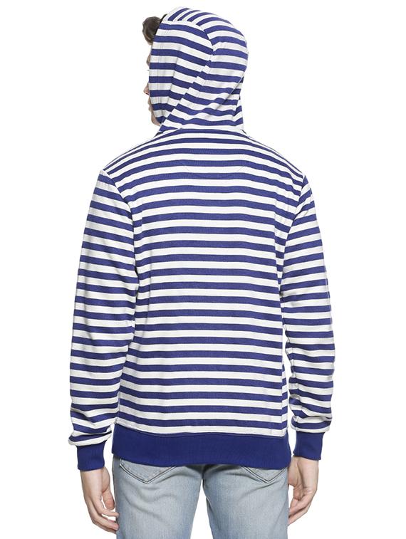 blue striped sweatshirt - 16519269 - Zoom Image - 3