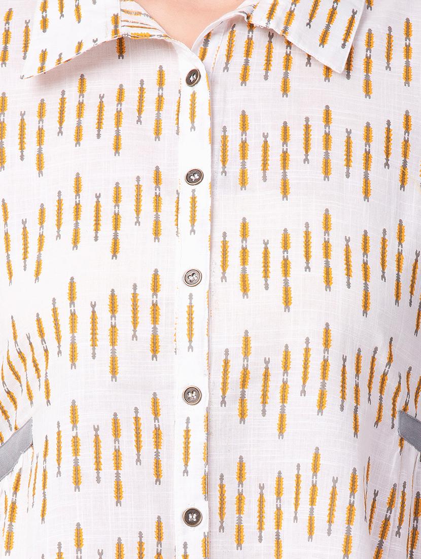printed straight kurta - 16519567 - Zoom Image - 4