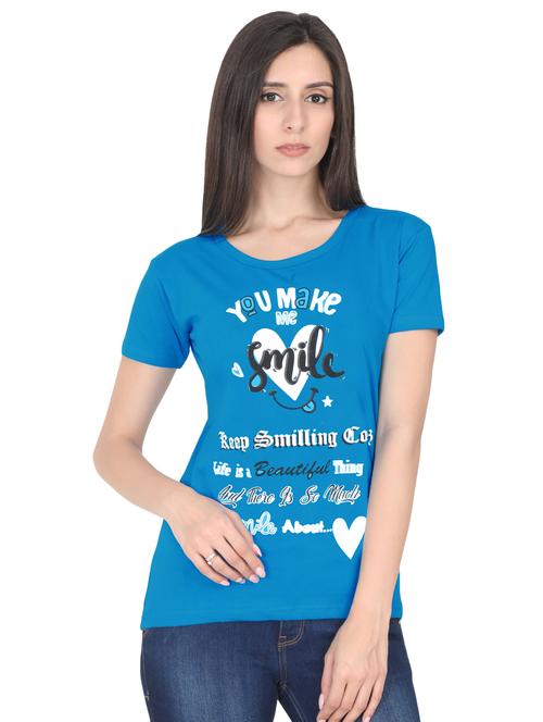 round neck graphic tee - 16519702 - Very Small Image - 1