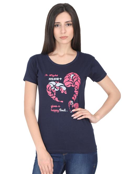 round neck graphic tee - 16519708 - Standard Image - 1