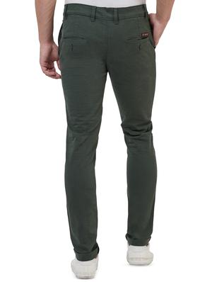 green solid chinos - 16520096 - Standard Image - 3