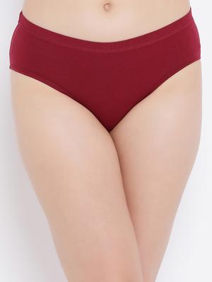 set of 2 mid rise solid hipster panty - 16520107 - Standard Image - 2