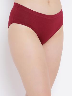 set of 2 mid rise solid hipster panty - 16520107 - Standard Image - 3