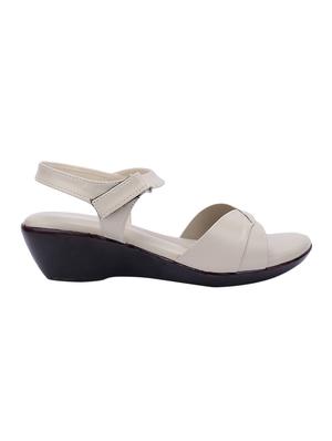 beige back strap wedges - 16520360 - Standard Image - 2