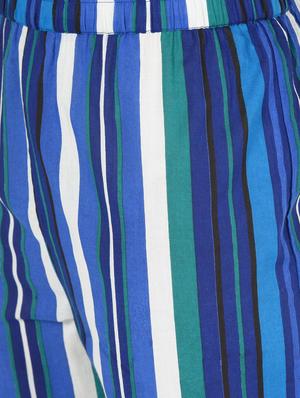 striped cigerette cotton pant - 16520468 - Standard Image - 5