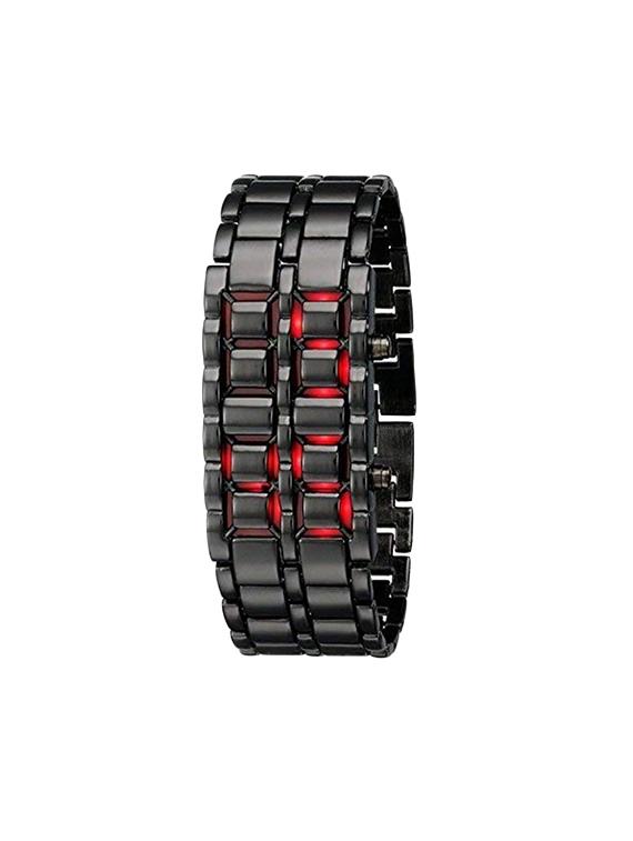 farp digital led watch stainless steel for mens -(faledgt73eh3) - 16524257 - Zoom Image - 1
