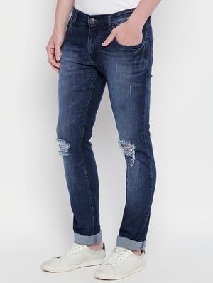blue ripped jeans - 16524267 - Standard Image - 2