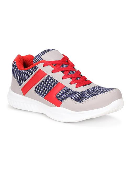 koxko multi colored fabric lace up sport shoes - 16524391 - Standard Image - 1