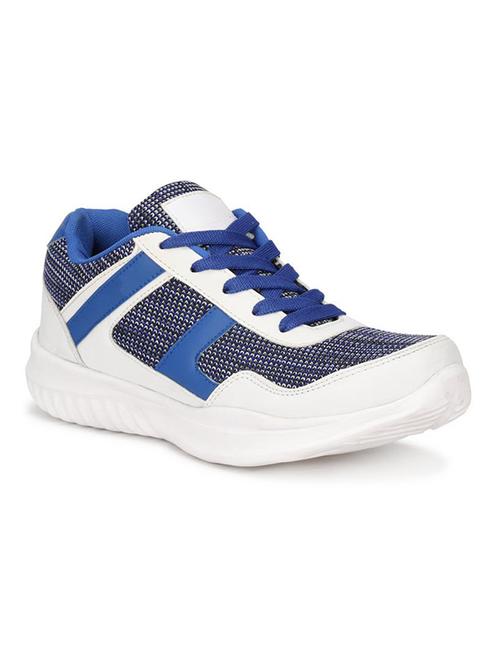 koxko blue fabric lace up sport shoes - 16524392 - Standard Image - 1