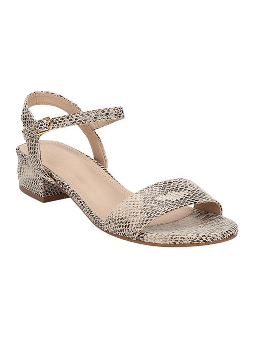 beige ankle strap sandals - 16525944 - Standard Image - 1
