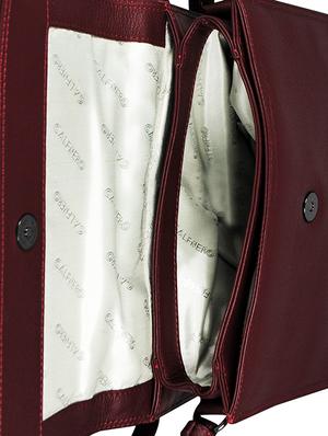 brown leather regular sling bag - 16526357 - Standard Image - 3