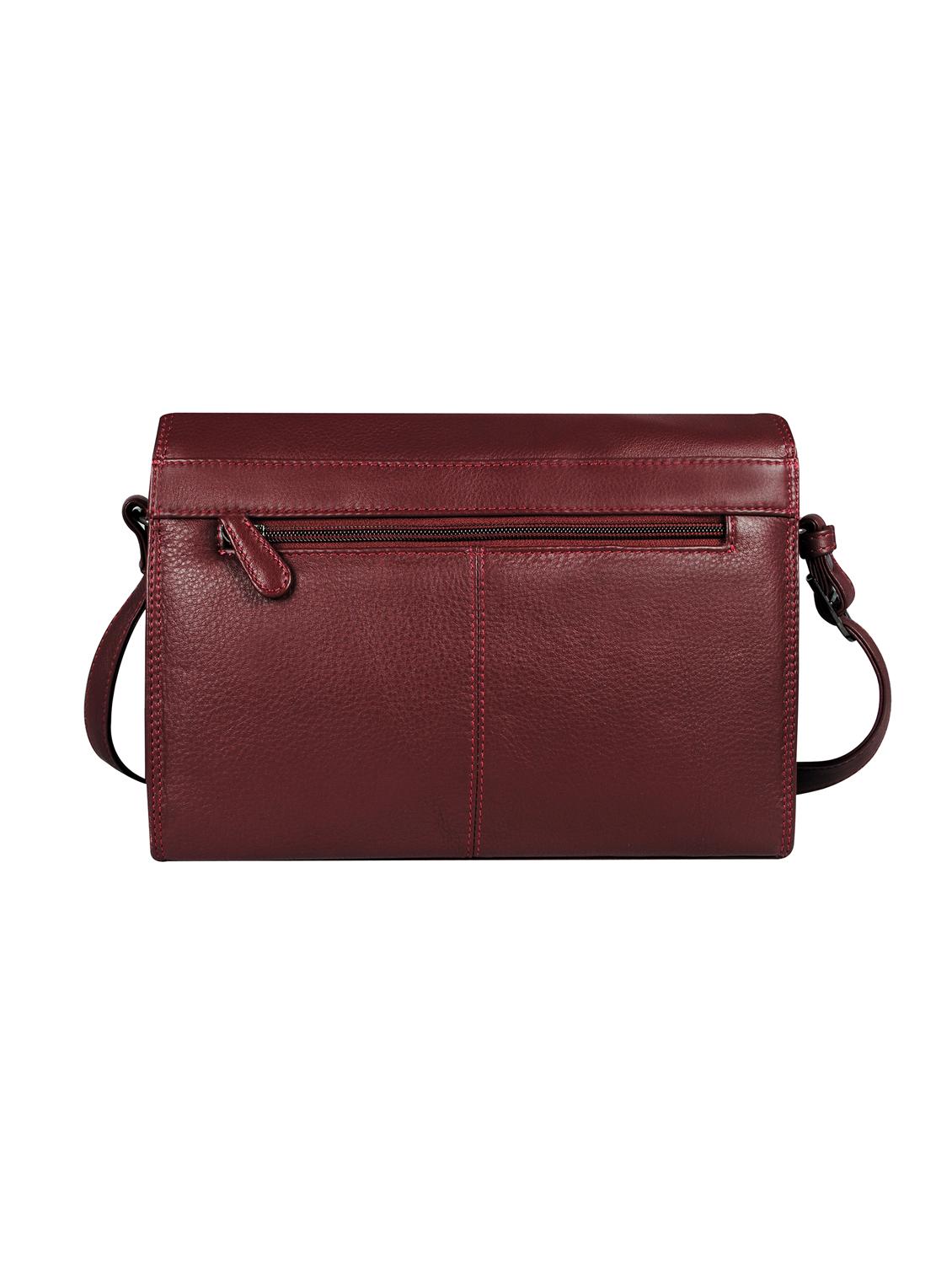 brown leather regular sling bag - 16526357 - Zoom Image - 2