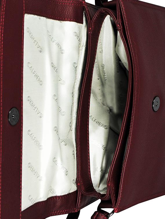 brown leather regular sling bag - 16526357 - Zoom Image - 3
