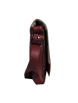 brown leather regular sling bag - 16526365 - Standard Image - 5