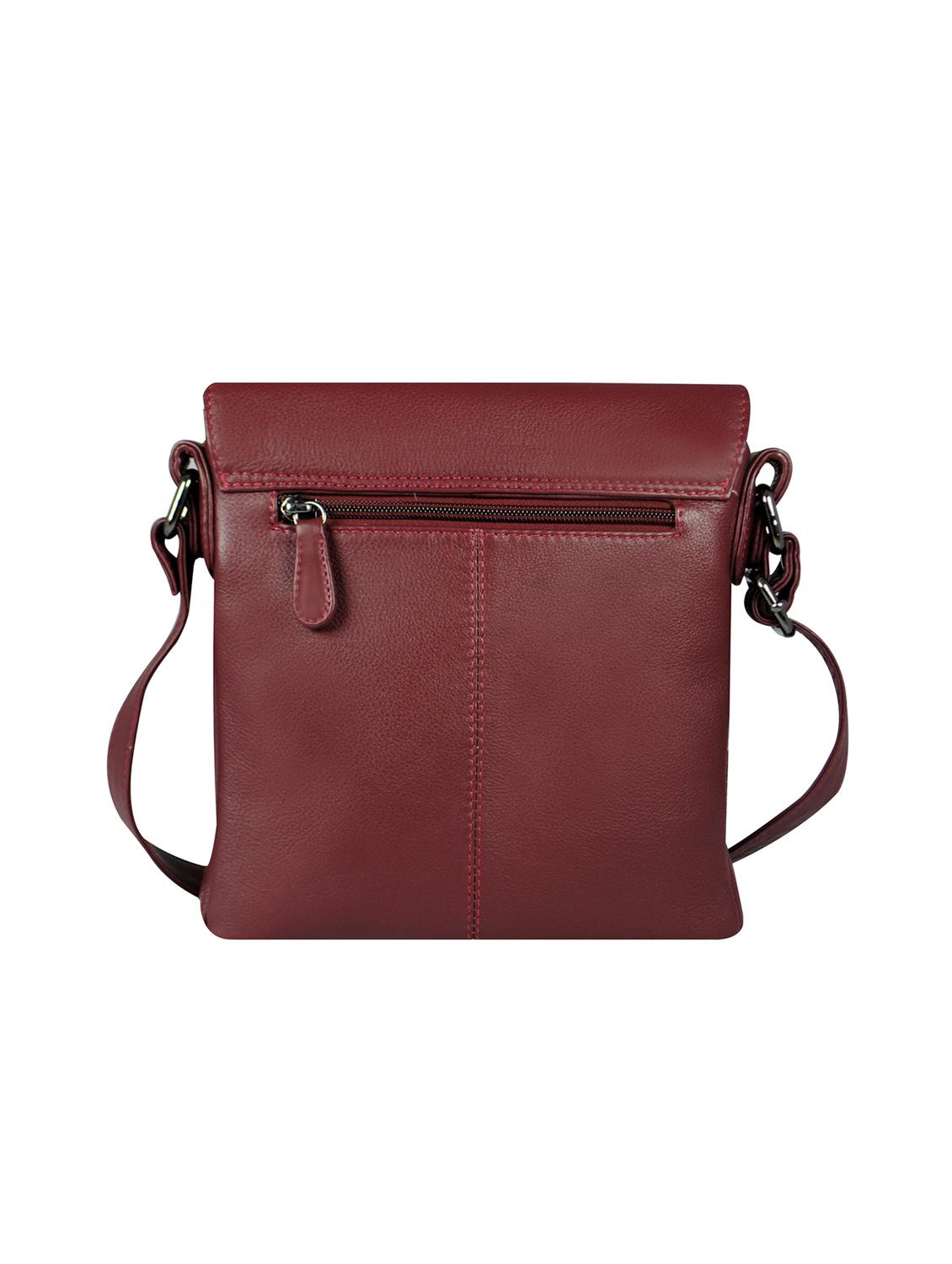 brown leather regular sling bag - 16526365 - Zoom Image - 2