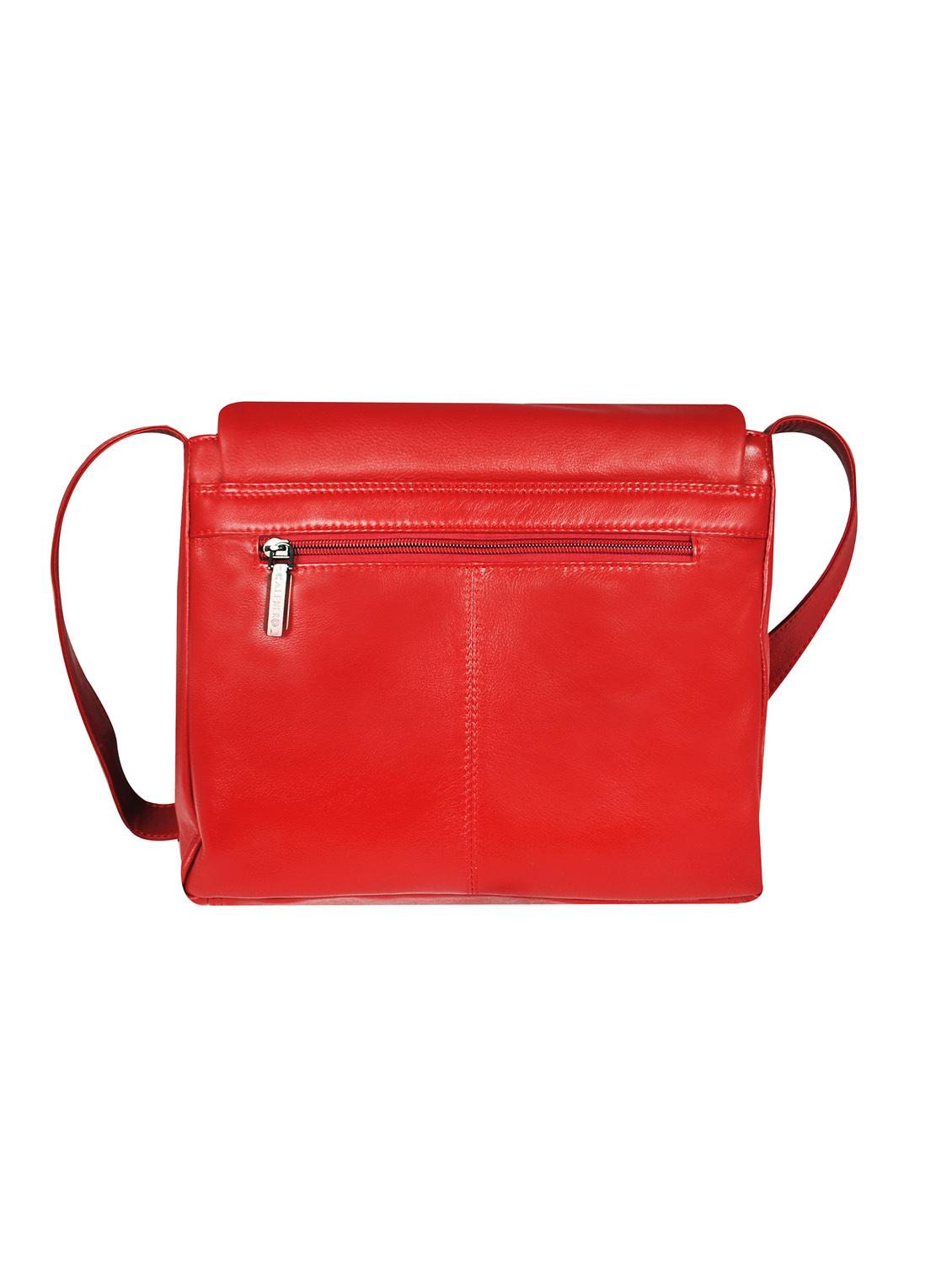 red leather regular sling bag - 16526376 - Zoom Image - 2