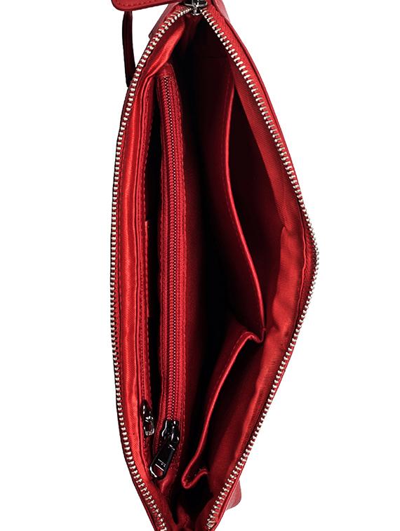 red leather regular sling bag - 16526402 - Zoom Image - 3