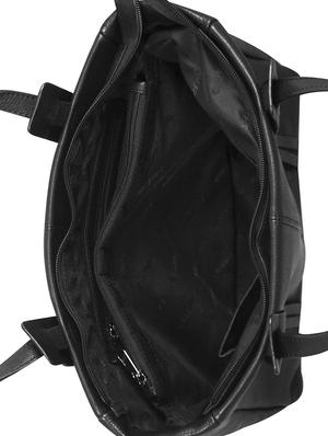 black leather regular handbag - 16526409 - Standard Image - 3