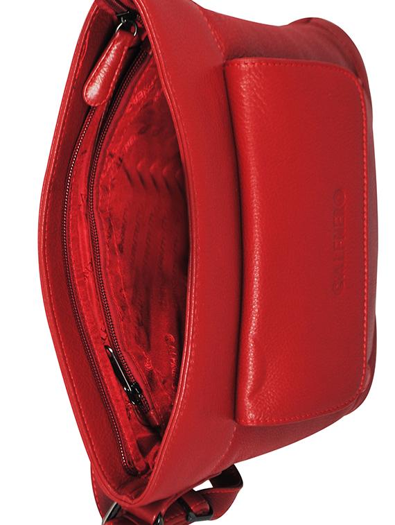 red leather regular sling bag - 16526418 - Zoom Image - 3