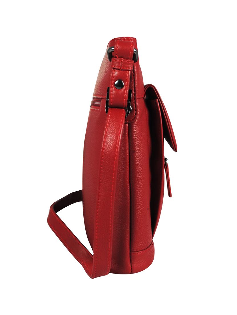 red leather regular sling bag - 16526418 - Zoom Image - 4