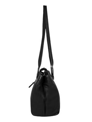 black leather regular handbag - 16526423 - Standard Image - 4