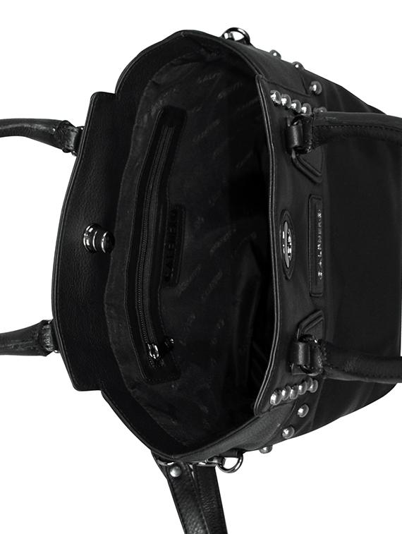 black leather regular handbag - 16526439 - Zoom Image - 3