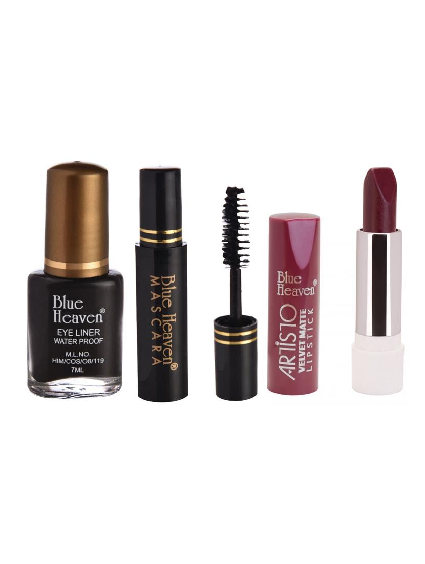 blue heaven eyeliner,mascara & matte lipstik combos - 16527543 - Zoom Image - 1