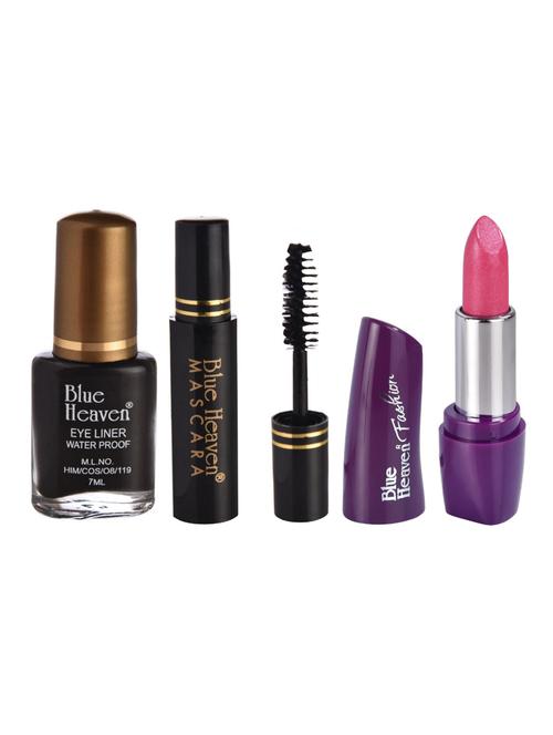 blue heaven eyeliner,mascara & matte lipstik combos - 16527794 - Standard Image - 1
