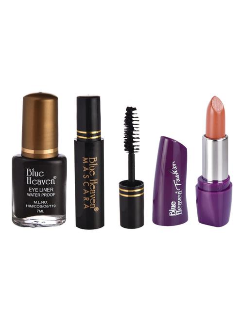 blue heaven eyeliner,mascara & matte lipstik combos - 16527799 - Standard Image - 1