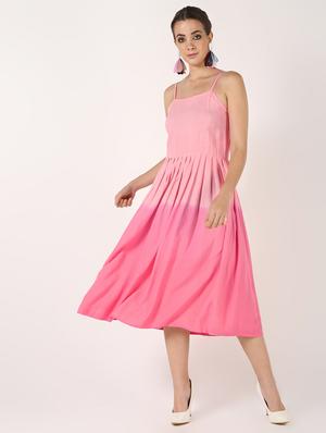 cami neck a-line dress - 16528372 - Standard Image - 2