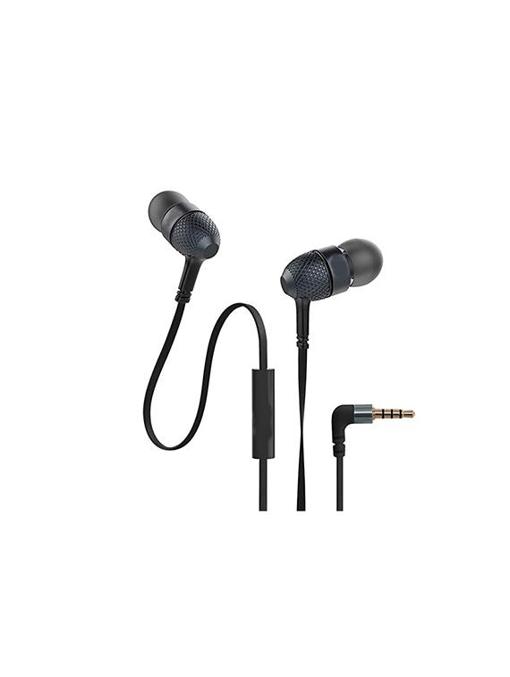 black made to fit you and your lifestyle, providing a smooth grip for an extra secure comfortable ears passive noise cancellation feature enables users enjoy listening music in chaotic noisy environment, it also receive calls onthego crafted with care, the polished metal ensures its longevity, tanglefree cable is lightweight features userfriendly controls easy functioning headphones & speaker - 16528677 - Zoom Image - 1