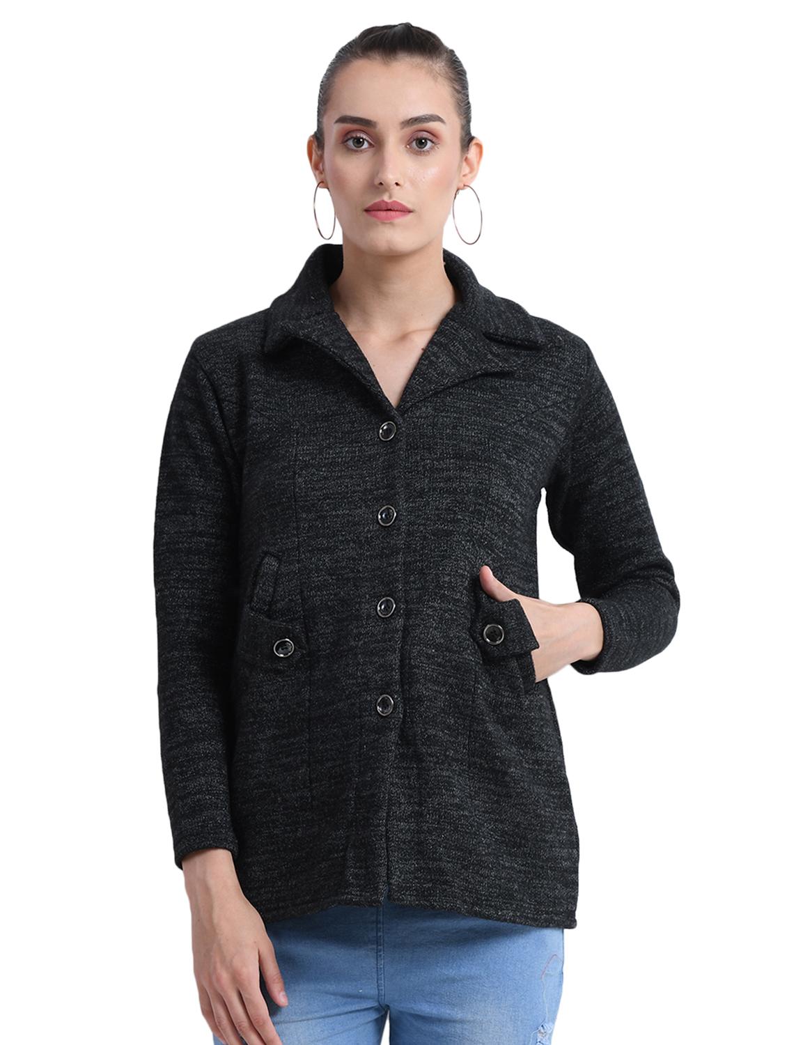 lapel neck pocket detail cardigan - 16528711 - Zoom Image - 1