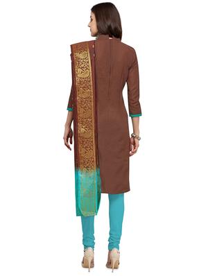 churidaar unstitched suit - 16530447 - Standard Image - 3