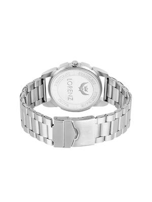 lorenz casual-formal silver dial men's watch | watch for boys - mk-2078w - 16530799 - Standard Image - 3