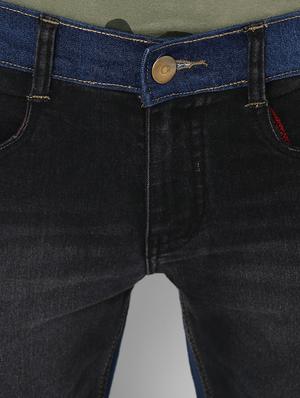 multi color block washed denim jeans - 16531224 - Standard Image - 5