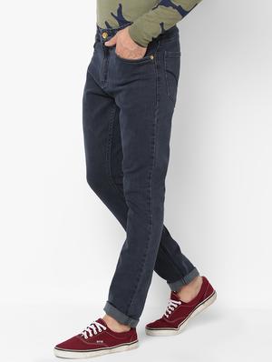 grey plain denim jeans - 16531229 - Standard Image - 2