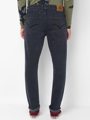 grey plain denim jeans - 16531229 - Standard Image - 3