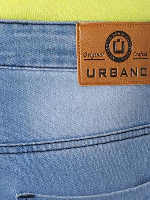 light blue heavy washed denim jeans - 16531236 - Standard Image - 5