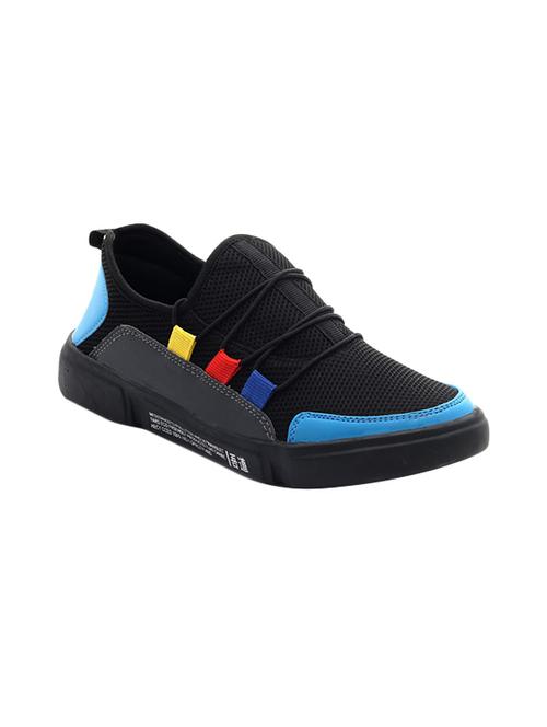 ujio black mesh lace up sneakers - 16532585 - Standard Image - 1