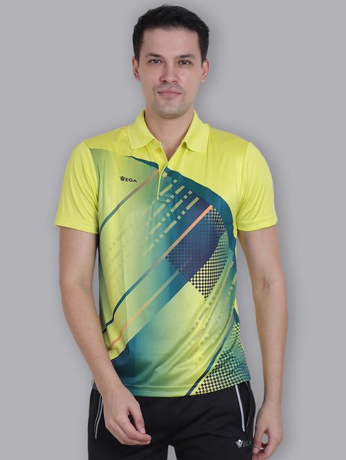 yellow printed t-shirt - 16532719 - Standard Image - 1