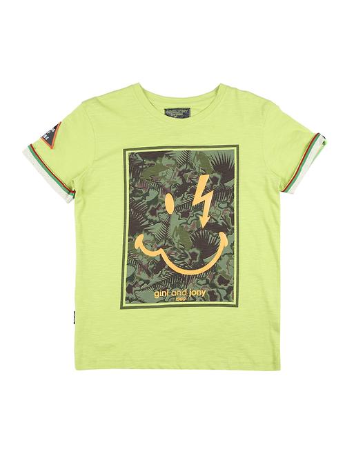 green cotton tshirt - 16533079 - Very Small Image - 1