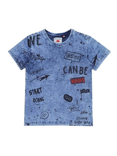 blue cotton tshirt - 16533086 - Very Small Image - 1