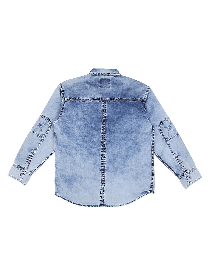 blue cotton shirt - 16533479 - Zoom Image - 2