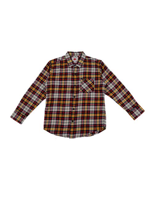 brown cotton shirt - 16533621 - Standard Image - 1