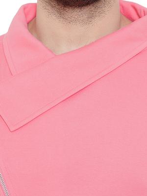 pink solid asymmetric t-shirt - 16533958 - Standard Image - 5