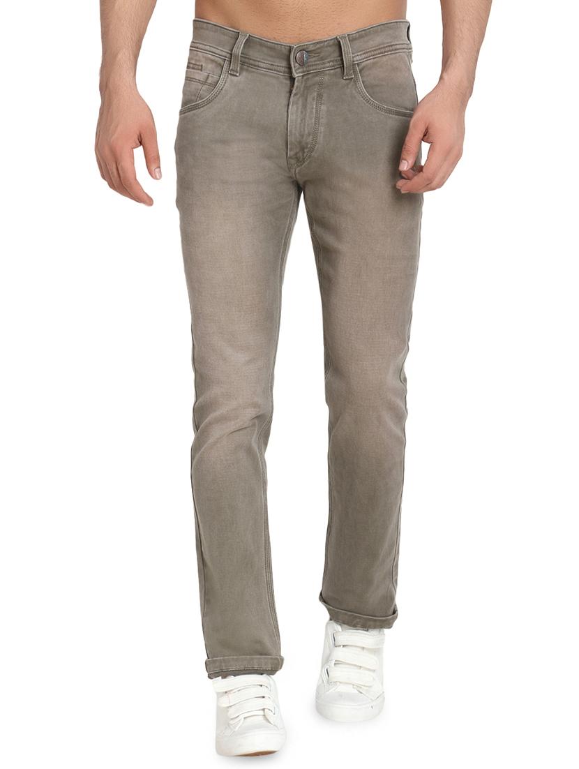 brown light washed jeans - 16534001 - Zoom Image - 1