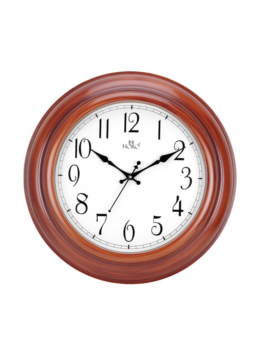 Plastic Choclate Round Clock - 16535700 - Zoom Image - 1