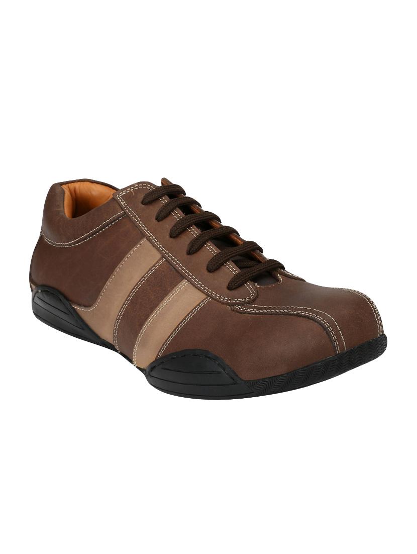 missali shoes brown leather lace up shoes - 16535729 - Zoom Image - 1
