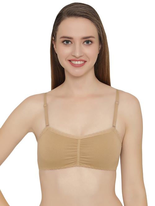 lace insert solid minimizer bra - 16535809 - Very Small Image - 1