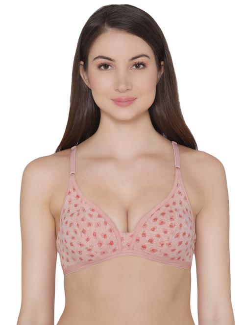 non padded abstract print bra - 16535811 - Very Small Image - 1